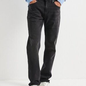 Levi’s 502 Men’s Black Tapered Jeans 36x30 Regular Fit Streetwear Classic Denim